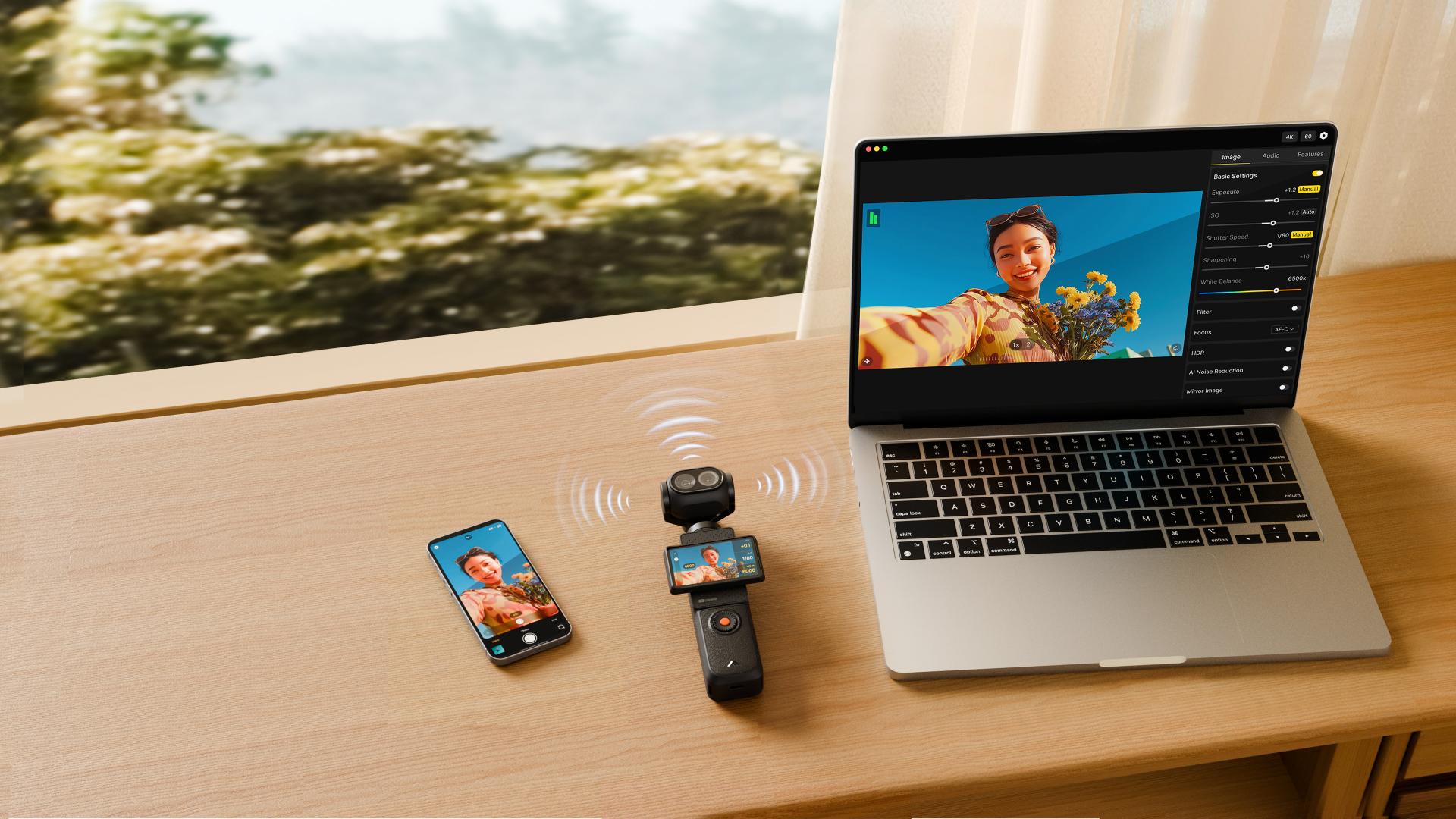 Noble Technology Awards Winner - Dual-Lens Live Streaming Camera gallery